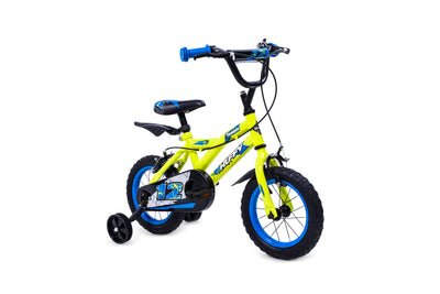 Huffy Pro Thunder 12-tum gul BMX cykel barn 3-5 år