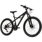 Huffy Korros 26 tum Hardtail MTB, 21 Shimano-växlar & X-frame (Mörkblå/Svart)