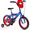 Huffy Marvel Spiderman 14-tums barncykel 4 -6  år + stödhjul