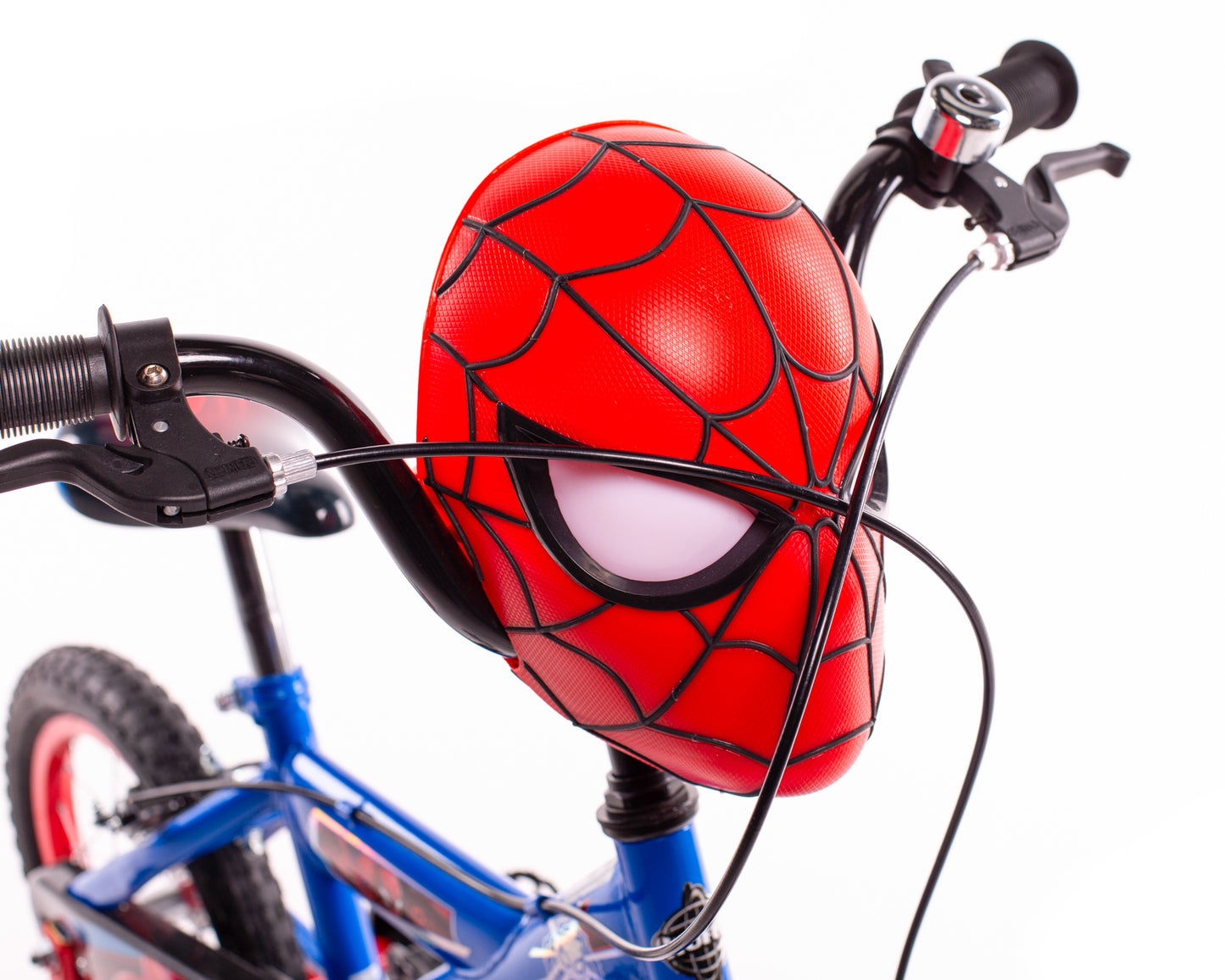 Huffy Marvel Spiderman 14-tums barncykel 4 -6  år + stödhjul