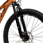 Huffy Korros 27.5" – Hardtail MTB med 21 Shimano-växlar & X-Frame (Bronze)