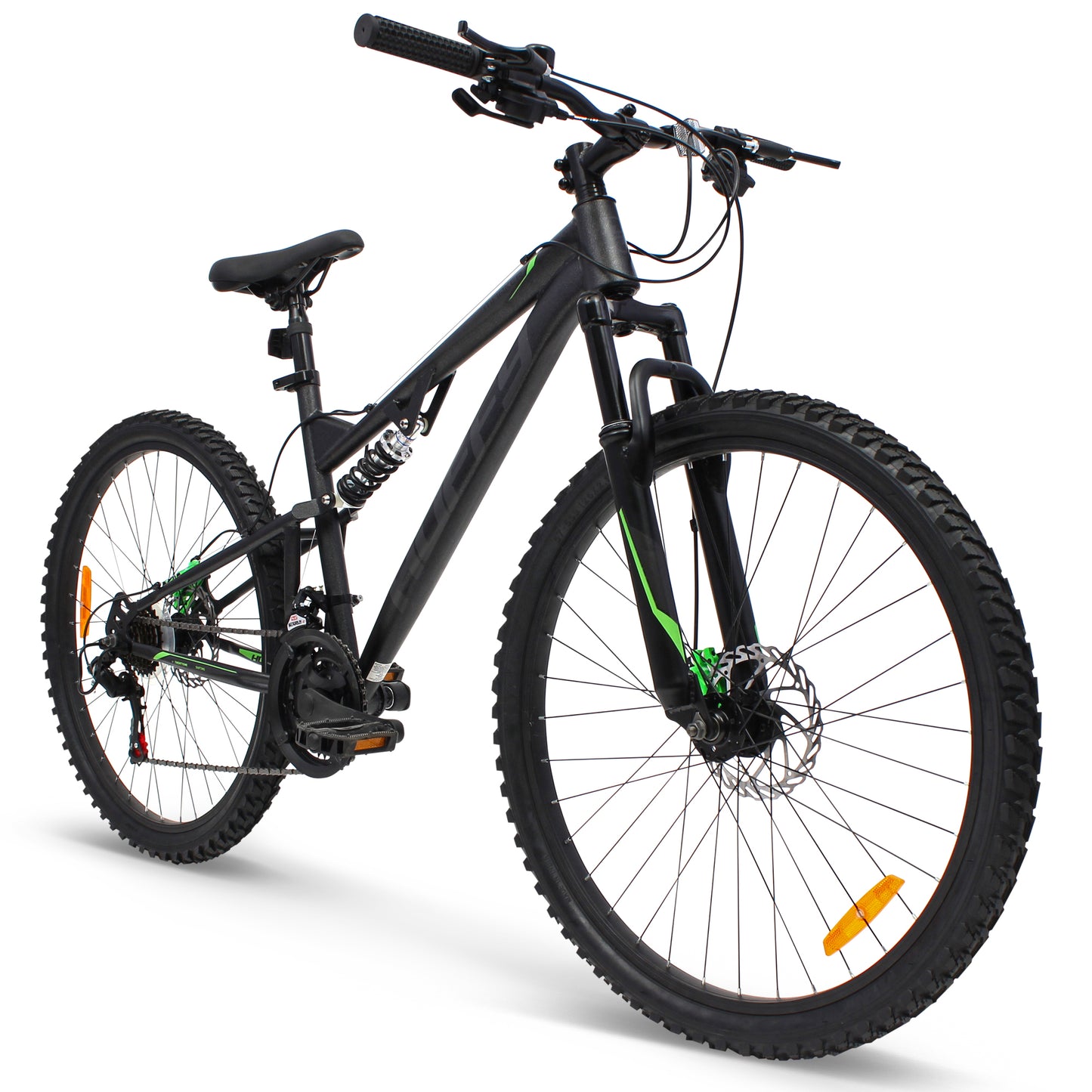 Huffy Marker 26 tum – Full Suspension Mountainbike (Svart)
