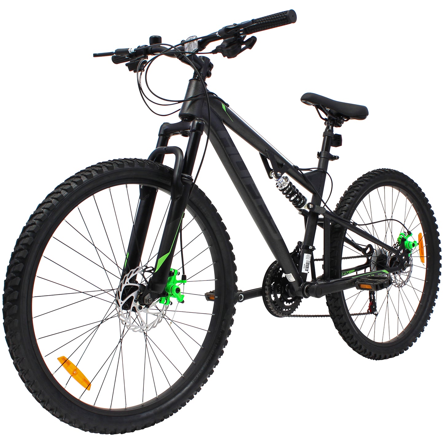 Huffy Marker 26 tum – Full Suspension Mountainbike (Svart)