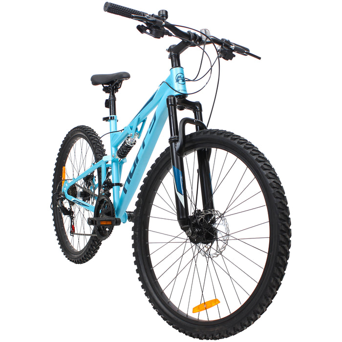 Huffy Marker 26 tum – Full Suspension Mountainbike (Blå)