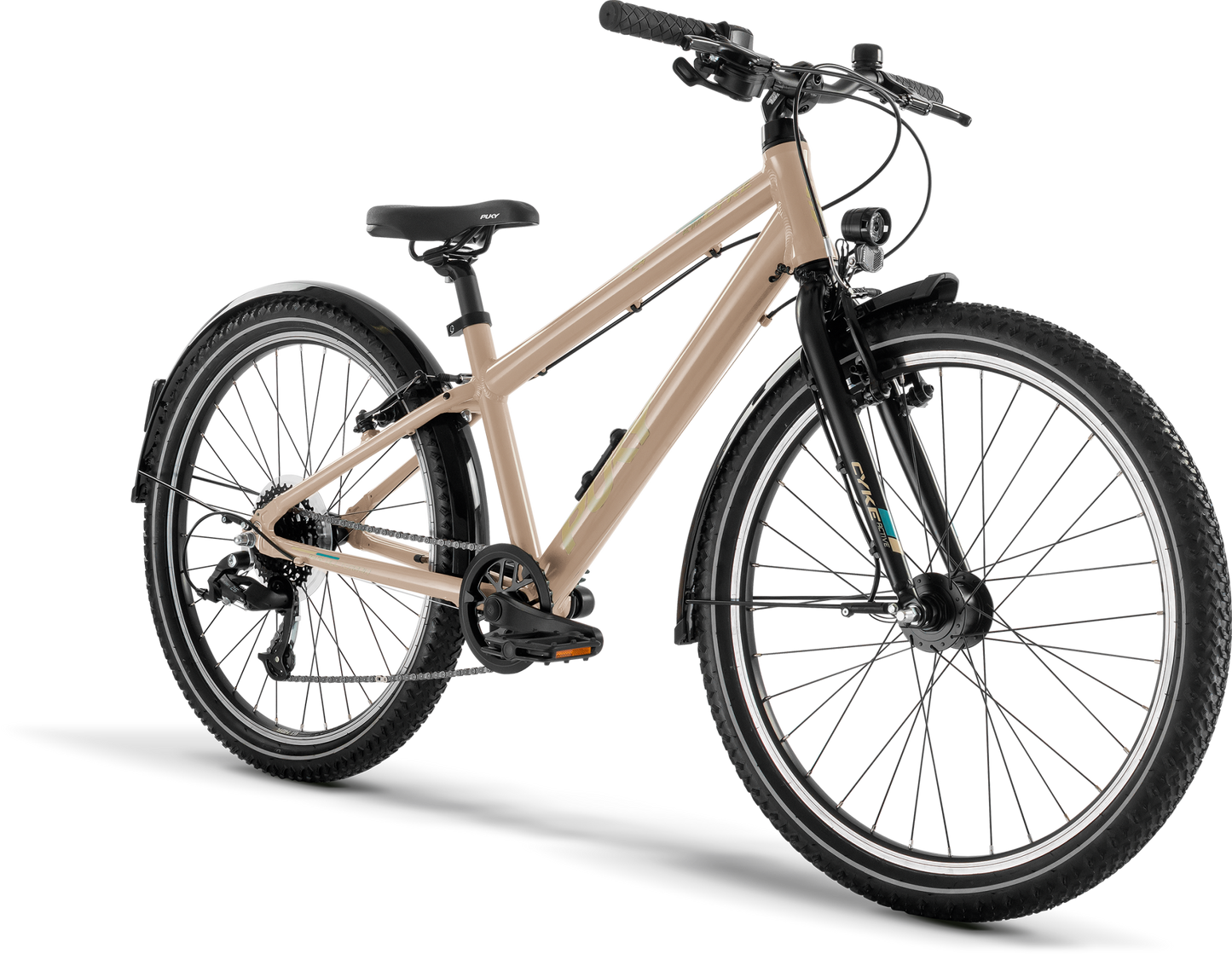 Juniorcykel - 24 Tum - 8 år - 8 Gear - Dynamo Lampa - Puky Cyke
