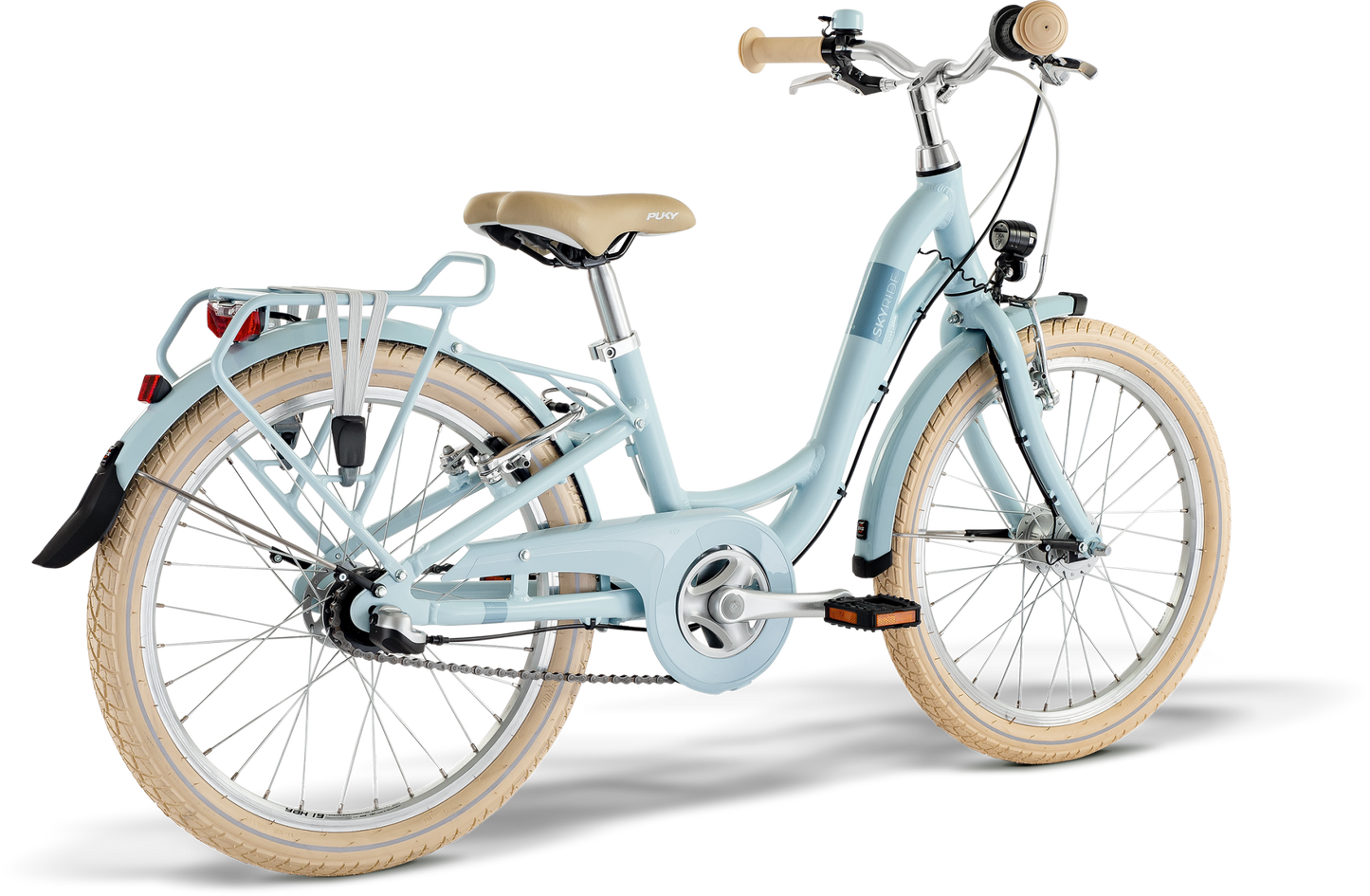 Juniorcykel - 20 Tum - 6 år - 3 Gear - Dynamo Lampa - Puky Skyride Classic