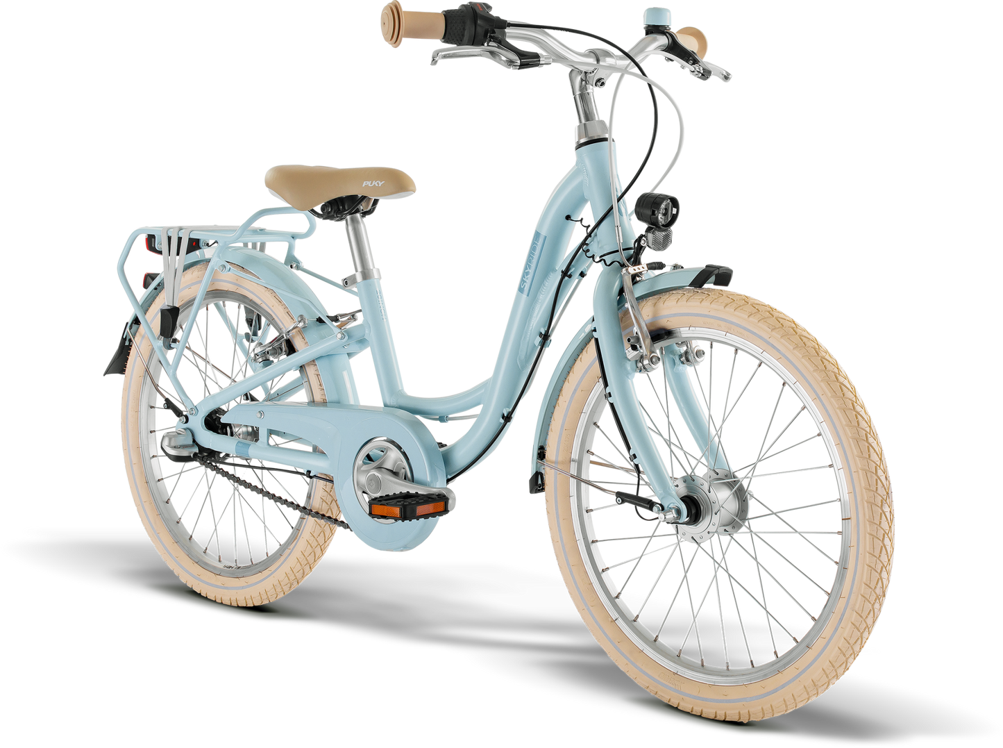 Juniorcykel - 20 Tum - 6 år - 3 Gear - Dynamo Lampa - Puky Skyride Classic