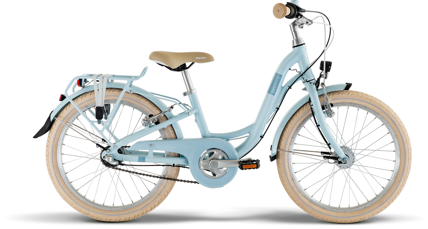 Juniorcykel - 20 Tum - 6 år - 3 Gear - Dynamo Lampa - Puky Skyride Classic