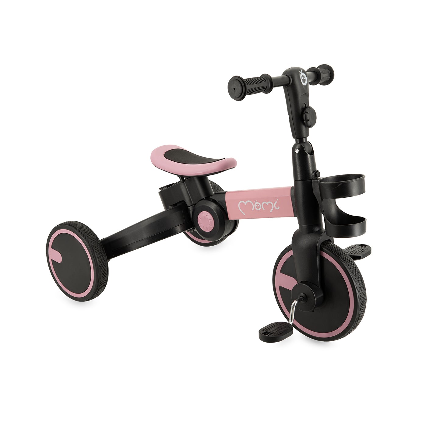 MoMi FILO 3-i-1 Cykel – Hopfällbar, Mångsidig & Barnvänlig Rosa