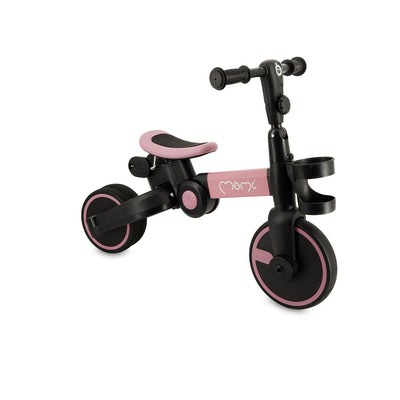 MoMi FILO 3-i-1 Cykel – Hopfällbar, Mångsidig & Barnvänlig Rosa