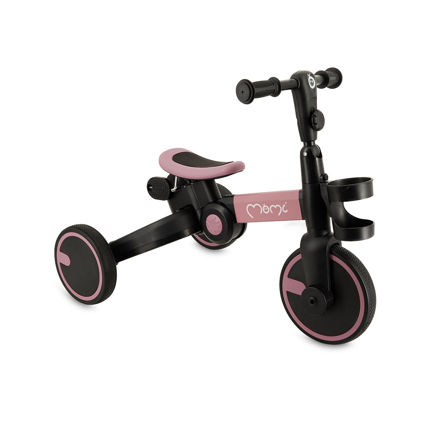 MoMi FILO 3-i-1 Cykel – Hopfällbar, Mångsidig & Barnvänlig Rosa