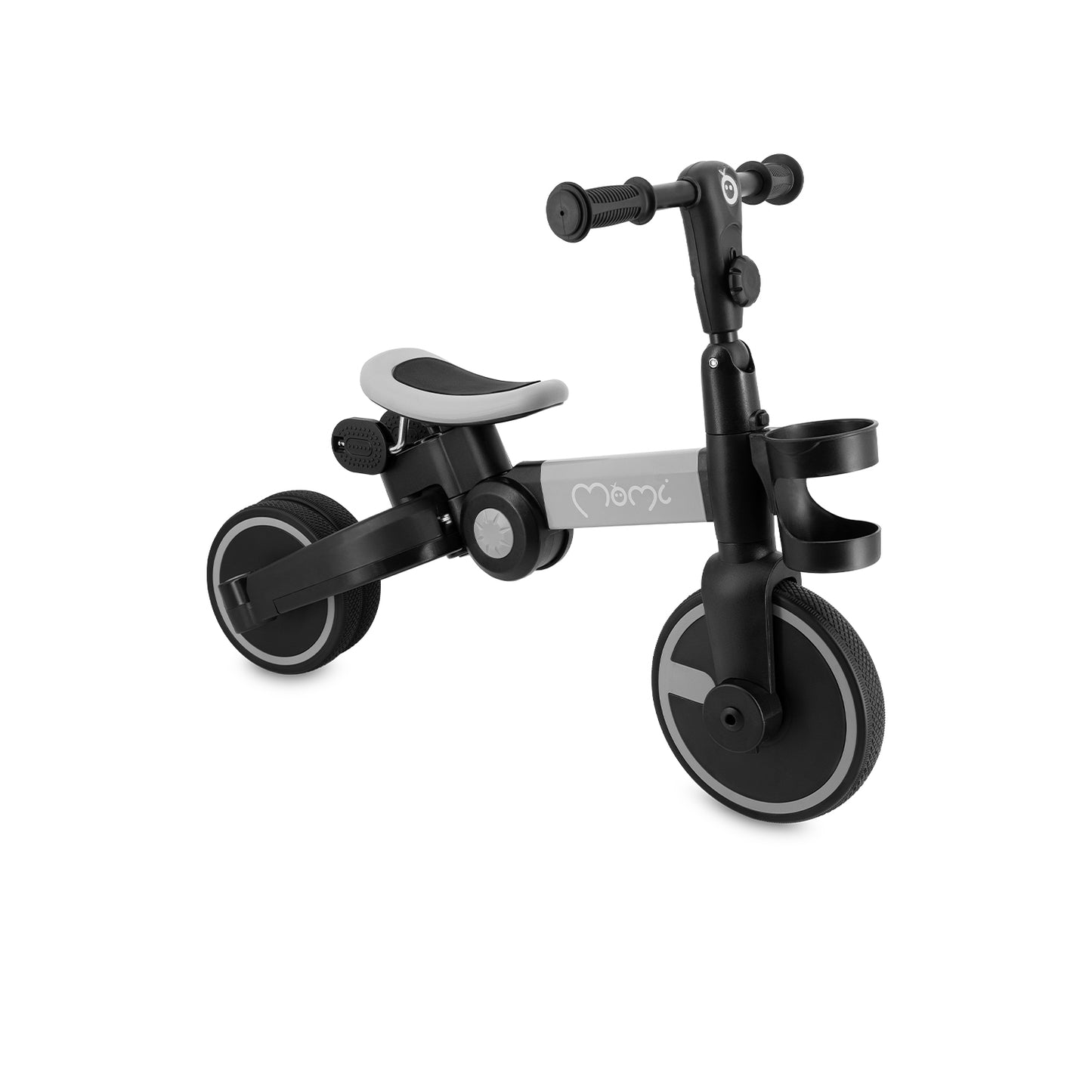 MoMi FILO 3-i-1 Cykel – Hopfällbar, Mångsidig & Barnvänlig Grå