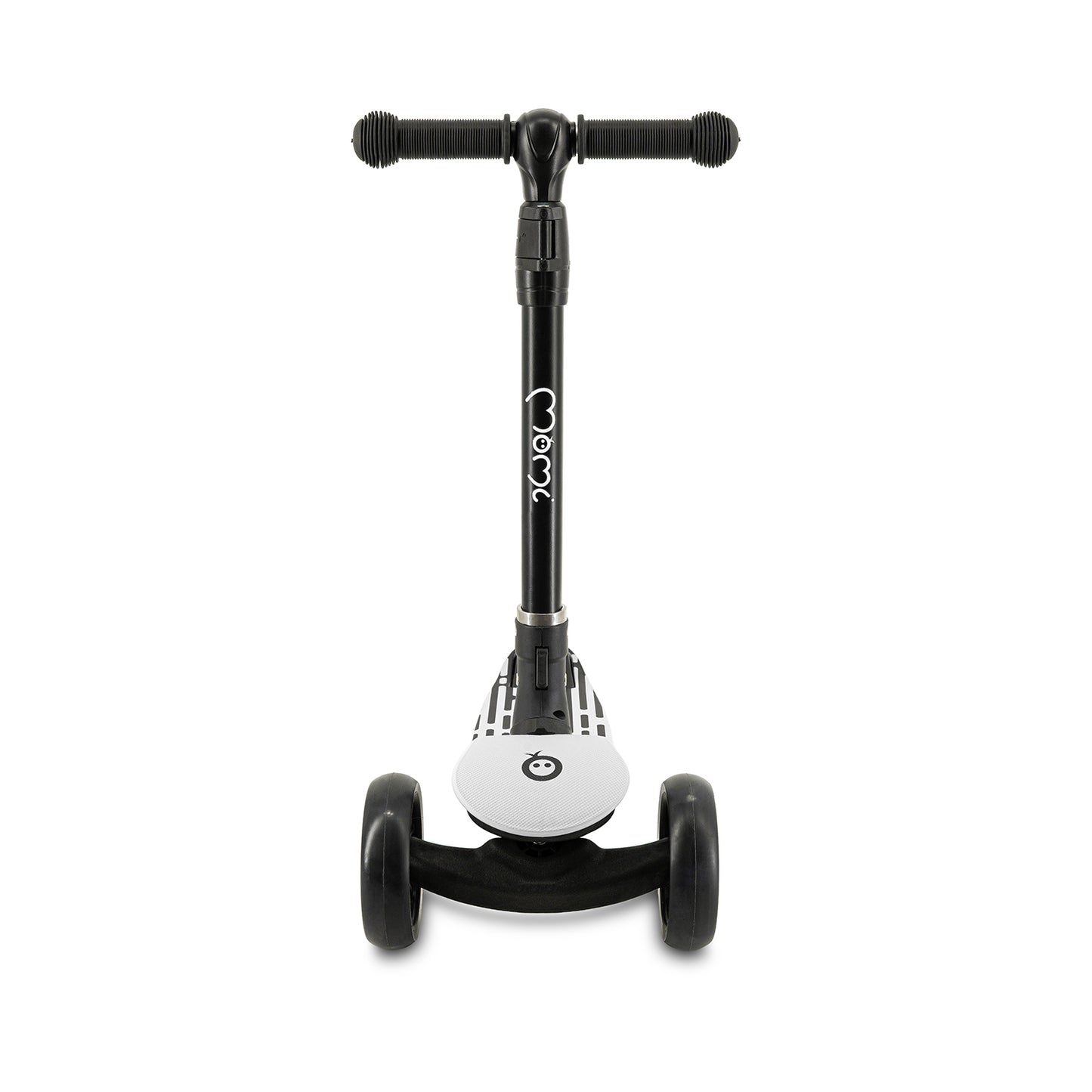 MoMi SAN Sparkcykel Svart – Hopfällbar Sparkcykel med LED-hjul, Grå