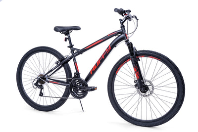 Huffy Extent mountainbike 27.5 tum 18 växlar svart/röd