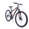 Huffy Extent mountainbike 27.5 tum 18 växlar svart/röd