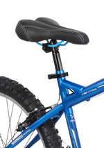 Huffy Extent mountainbike 24 tum blå 18 växlar, För barn 8-12 år