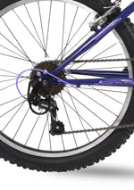 Huffy Extent 24in Hardtail mountainbike midnatt lila - För barn 8-12 år