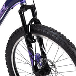Huffy Extent 24in Hardtail mountainbike midnatt lila - För barn 8-12 år