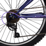 Huffy Extent 24in Hardtail mountainbike midnatt lila - För barn 8-12 år