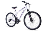 Huffy Extent 26 tum Hardtail mountainbike vit/lila - 18 växlar