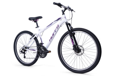 Huffy Extent 26 tum Hardtail mountainbike vit/lila - 18 växlar