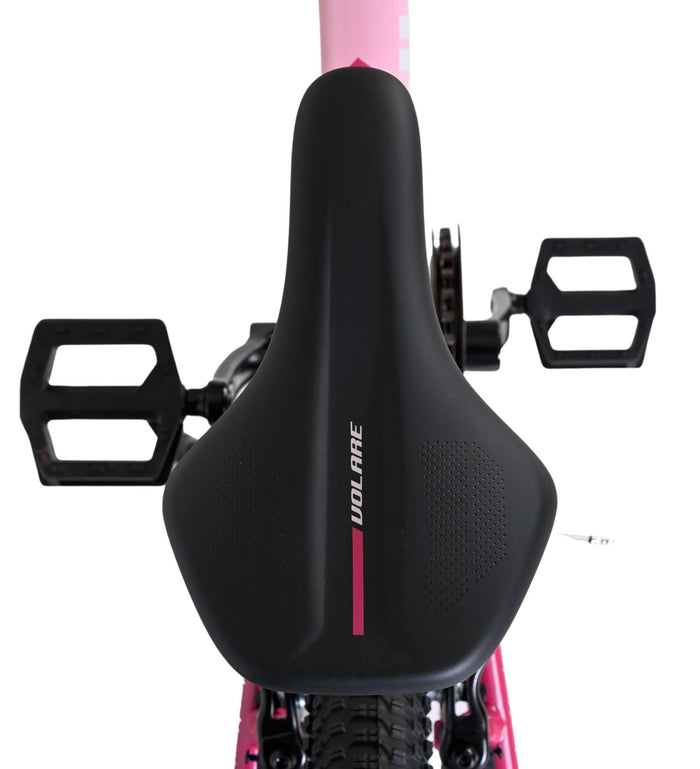 Volare Boost Barncykel 20 tum, 7 växlar, dubbla handbromsar, Rosa - För barn 6-8 år