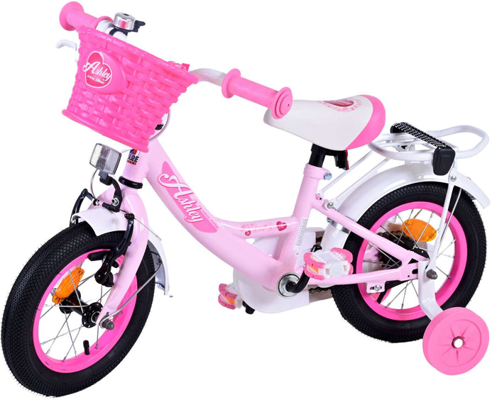 Volare Ashley Barncykel 12 tum, Rosa - Lilla Cykelbutiken