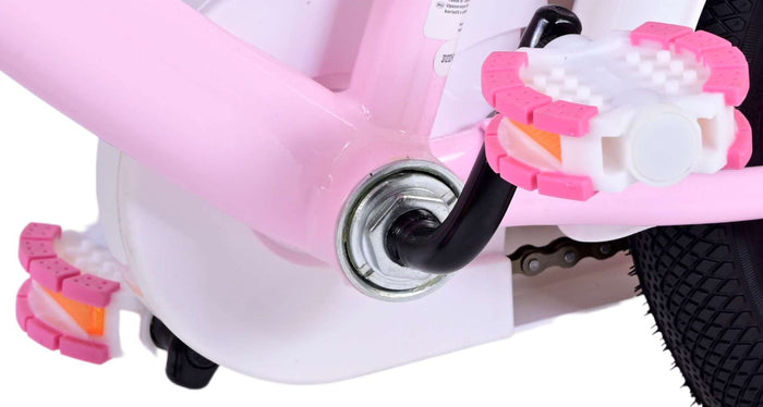 Volare Ashley Barncykel 12 tum, Rosa - Lilla Cykelbutiken