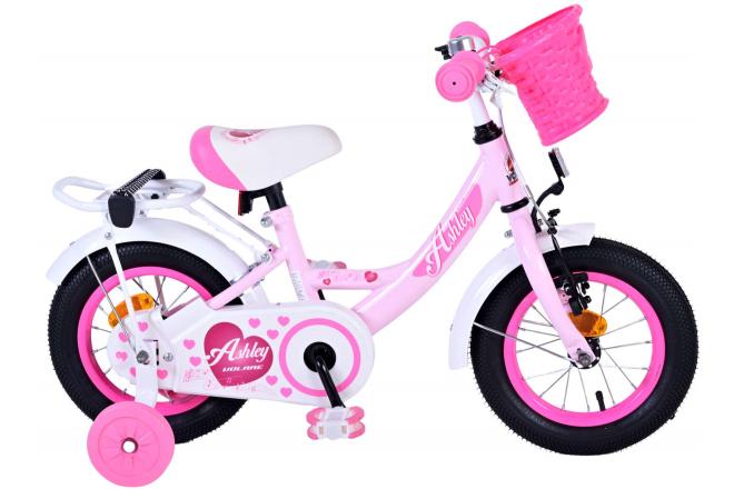 Volare Ashley Barncykel 12 tum, Rosa - Lilla Cykelbutiken