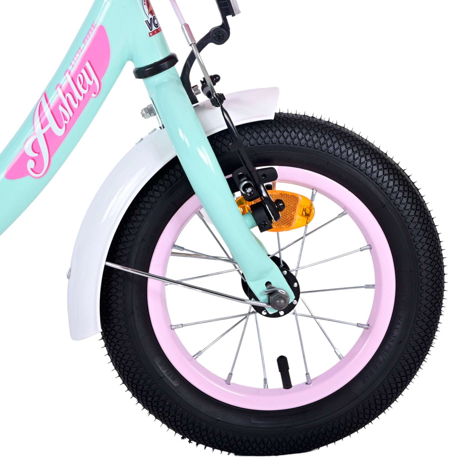 Volare Ashley Barncykel, 12 tum - Lilla Cykelbutiken