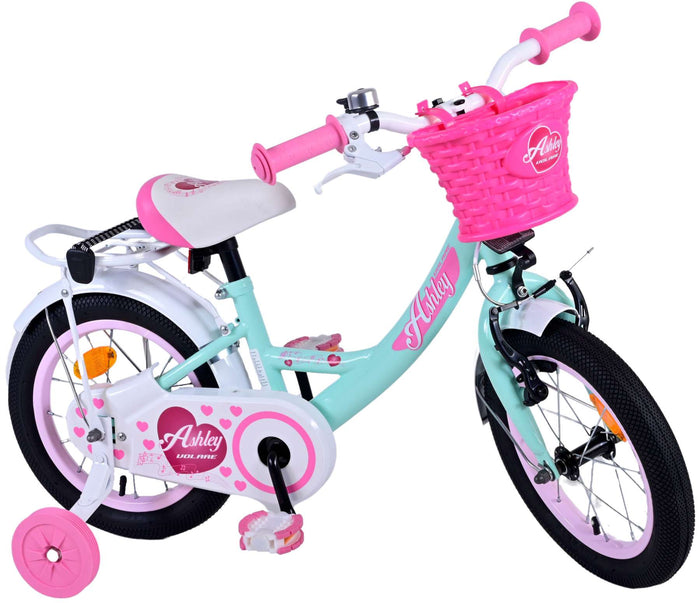 Volare Ashley Barncykel, 14 tum - Lilla Cykelbutiken