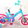 Ocean Barncykel 10 tum, Rosa/Blå - Lilla Cykelbutiken