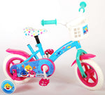 Ocean Barncykel 10 tum, Rosa/Blå - Lilla Cykelbutiken