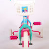 Ocean Barncykel 10 tum, Rosa/Blå - Lilla Cykelbutiken