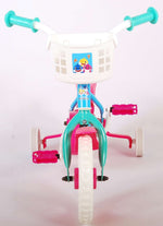 Ocean Barncykel 10 tum, Rosa/Blå - Lilla Cykelbutiken