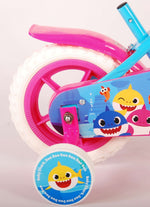 Ocean Barncykel 10 tum, Rosa/Blå - Lilla Cykelbutiken