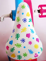 Ocean Barncykel 10 tum, Rosa/Blå - Lilla Cykelbutiken