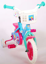 Ocean Barncykel 10 tum, Rosa/Blå - Lilla Cykelbutiken