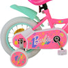 Barbie Barncykel 12 tum, Rosa - Lilla Cykelbutiken