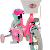 Barbie Barncykel 12 tum, Rosa - Lilla Cykelbutiken