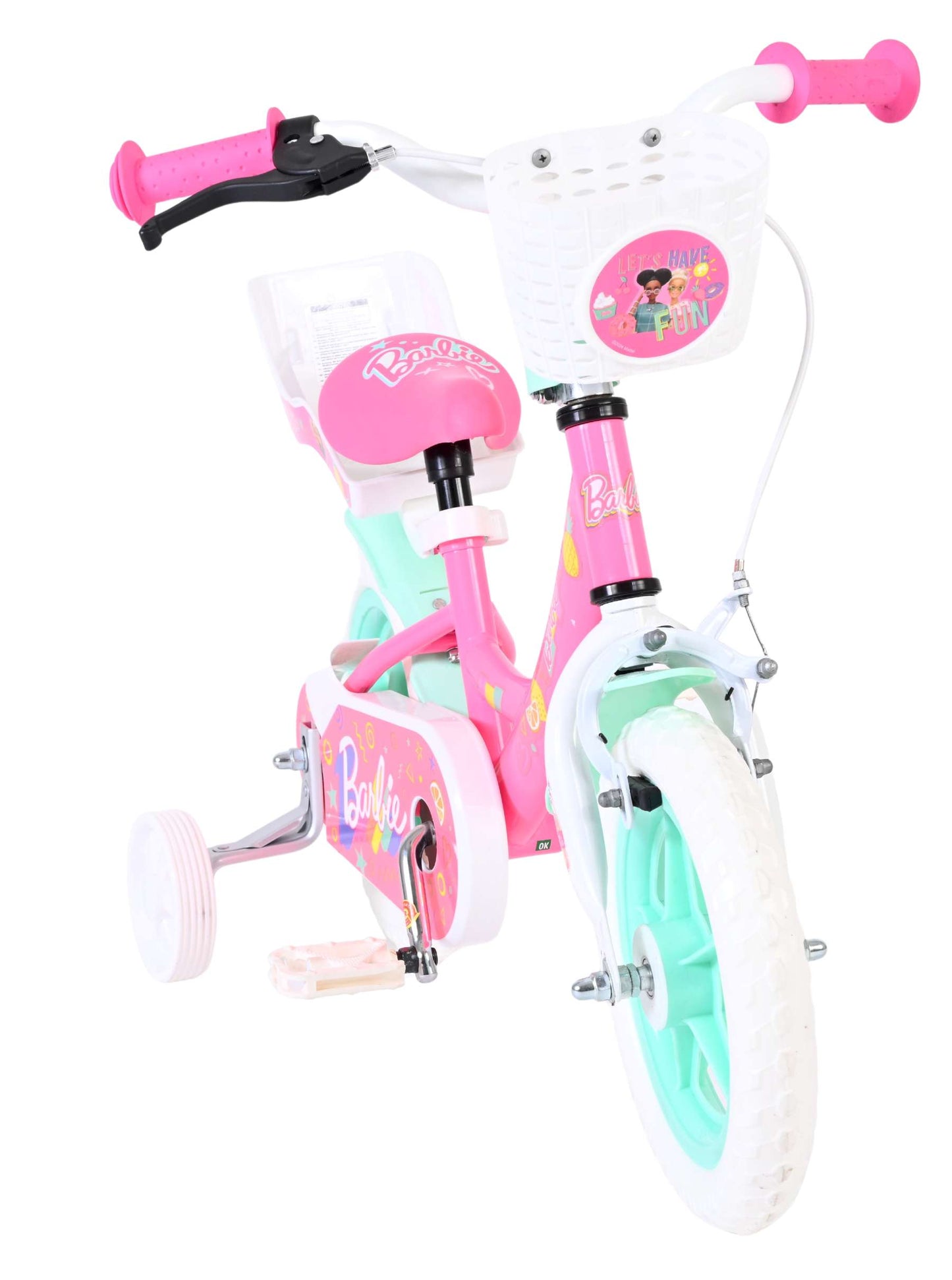 Barbie   Barncykel 12 tum, Rosa - För barn 3-4 år
