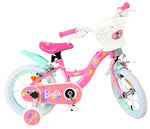 Barbie Kids' Barncykel 14 tum, dubbla handbromsar, Rosa - För barn 5-5 år