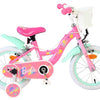 Barbie Kids' Barncykel 14 tum, dubbla handbromsar, Rosa - För barn 5-5 år