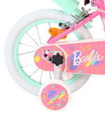 Barbie Kids' Barncykel 14 tum, dubbla handbromsar, Rosa - För barn 5-5 år