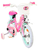 Barbie Kids' Barncykel 14 tum, dubbla handbromsar, Rosa - För barn 5-5 år