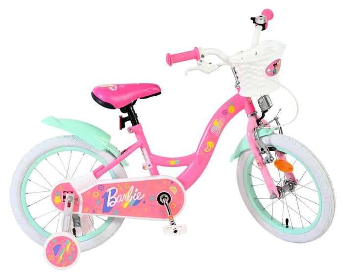 Barbie Barncykel 16 tum, Rosa - För barn 4-6 år