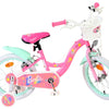 Barbie Kids' Barncykel 16 tum, dubbla handbromsar, Rosa - För barn 4-6 år