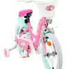 Barbie Kids' Barncykel 16 tum, dubbla handbromsar, Rosa - För barn 4-6 år