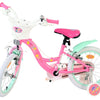 Barbie Kids' Barncykel 16 tum, dubbla handbromsar, Rosa - För barn 4-6 år