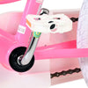 Barbie Kids' Barncykel 16 tum, dubbla handbromsar, Rosa - För barn 4-6 år